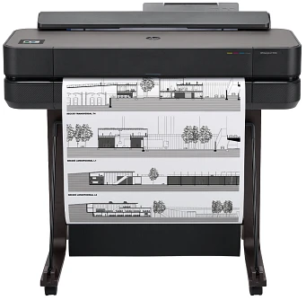 Принтер для кольорового друку HP DesignJet T650 36'' з Wi-Fi (5HB10D)